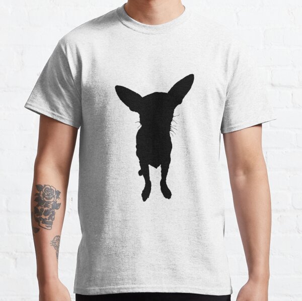 T-Shirt 3D Printed Black and White Dogs Silhouettes Dachshund Dalmatian Chihuahua Scotchterrier Casual Tees 