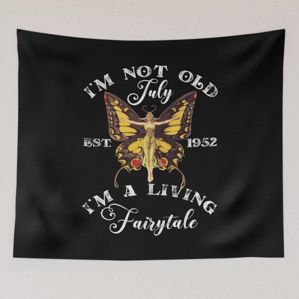Item preview,  Born In July 1952 Birthday Vintage Fairytale For Women designed and sold by Myth-Creatures.