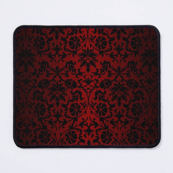 Item preview, Dark Red and Black Damask Pattern designed and sold by DonnaSiggy.