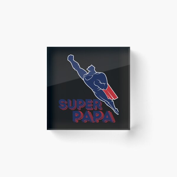 Item preview, Super Daddy Sticker designed and sold by donniejeanjr6.