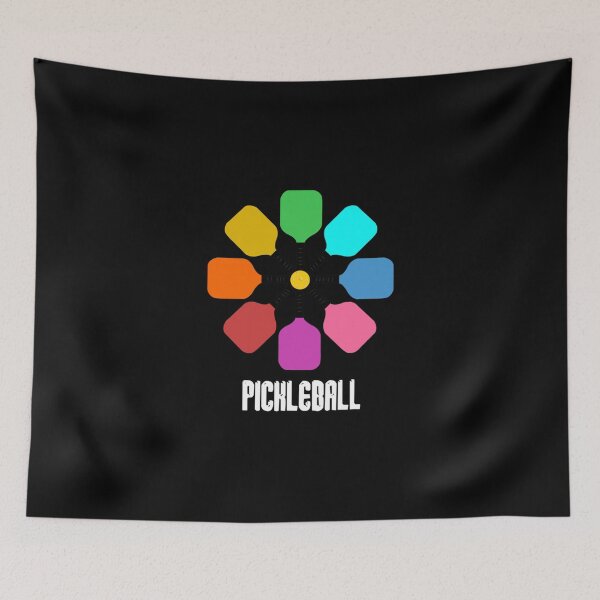 Aperçu de l'œuvre Raquette de pickleball T-shirt essentiel créée et vendue par felyn3gloria.