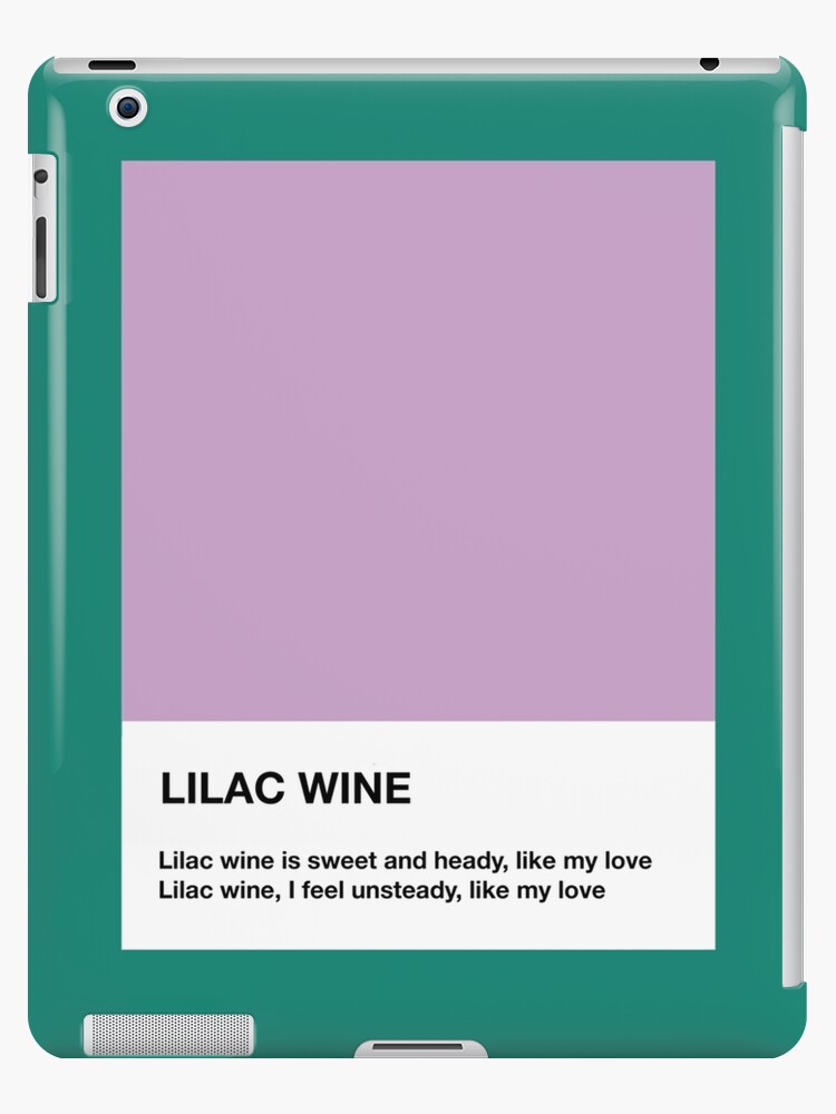Jeff Buckley Lilac Wine Lyrics Pantone Tote Bag for Sale by aikaw