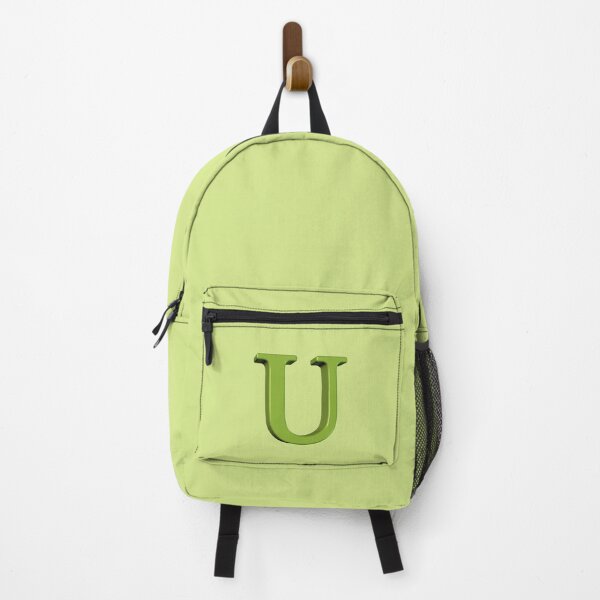 Item preview, The Letter U Dimensional Green on Soft Green 5748 designed and sold by Art in My Loft.