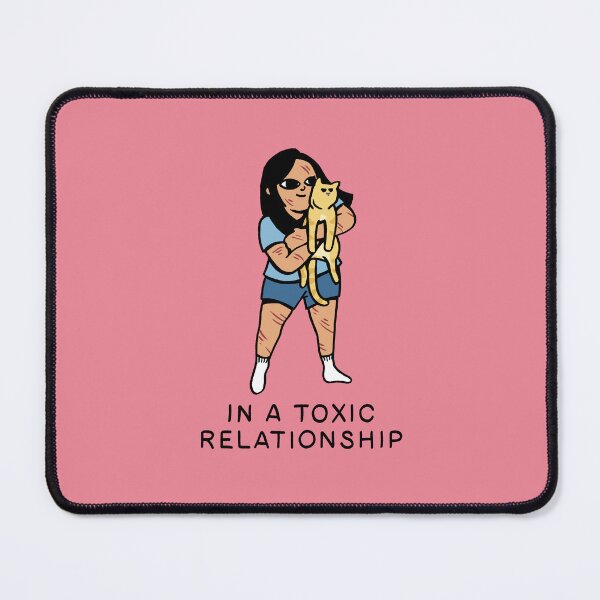 Item preview, Cat Scratch Toxic Relationship girl designed and sold by Colton MacAfee.