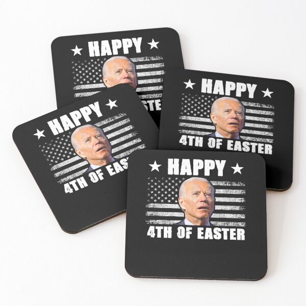 Item preview, Funny Joe Biden Happy 4th Of Easter 4th July American Flag designed and sold by margeretelser.