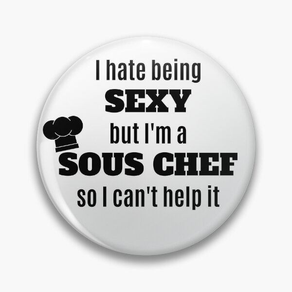 Item preview, Chef Sous Chef kitchen cooking profession designed and sold by DSOC-Clothing.