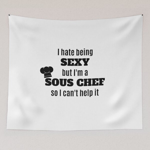 Item preview, Chef Sous Chef kitchen cooking profession designed and sold by DSOC-Clothing.