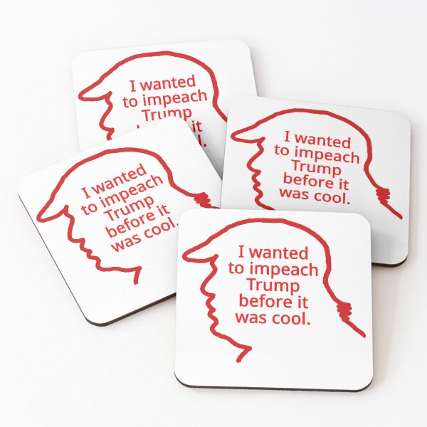 Item preview, I Wanted to Impeach Trump Before It Was Cool designed and sold by Fighting Words Designs.