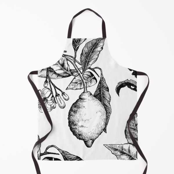 Item preview, Botanical Drawing - Lemon - Detailed - Ink Drawing designed and sold by ShenysArt.