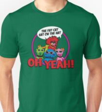 THE FAT CAT SAT ON THE HAT Unisex T-Shirt