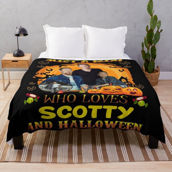 Item preview, Just A Boy Who Loves Scotty And Halloween designed and sold by ToukaFujihisa.