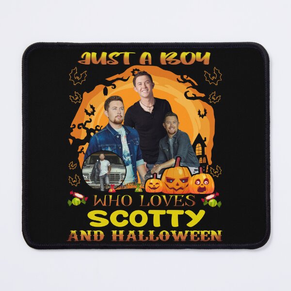 Item preview, Just A Boy Who Loves Scotty And Halloween designed and sold by ToukaFujihisa.
