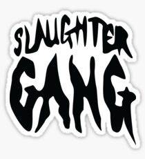 Slaughter Gang Logo Sticker