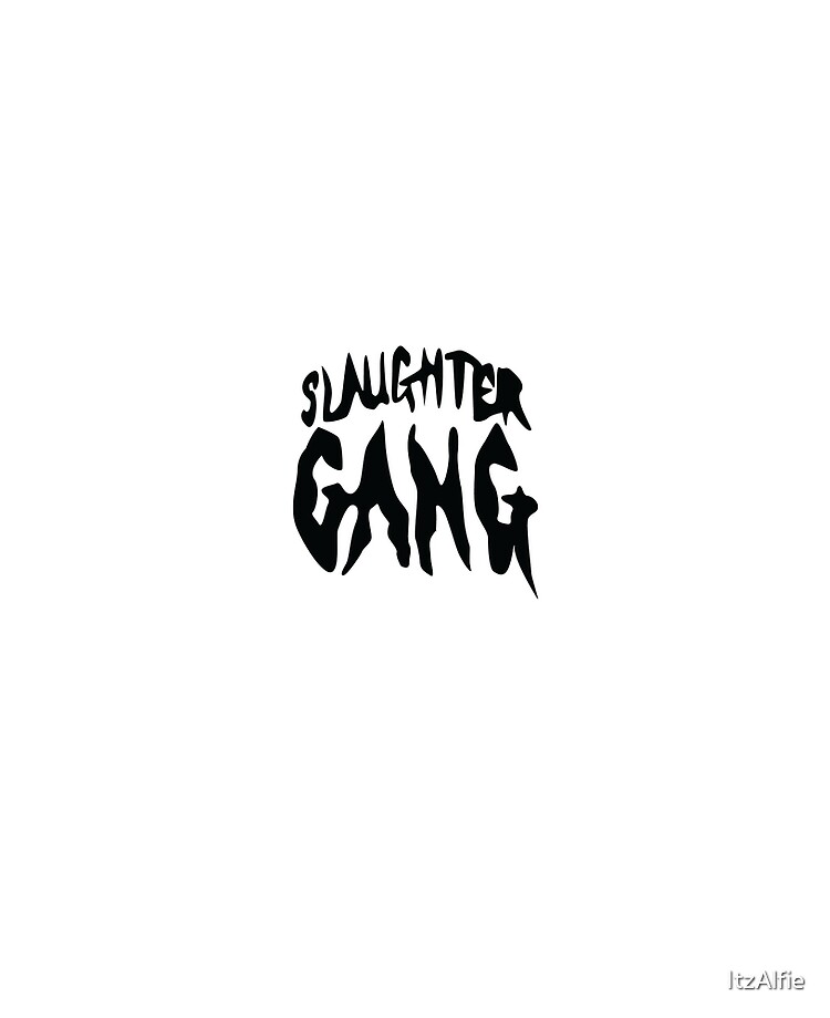 Slaughter Gang Logo Sticker By ItzAlfie ubicaciondepersonas.cdmx.gob.mx