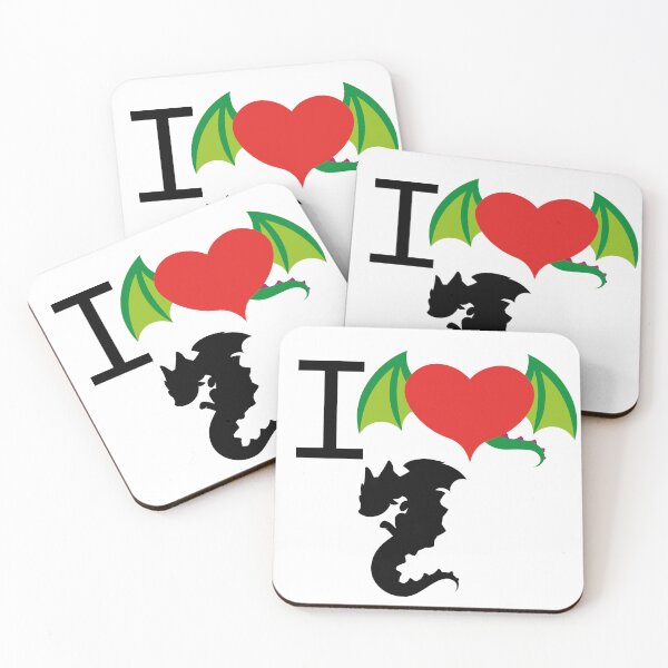 Item preview, I Love Dragons designed and sold by RevivalGraphic.