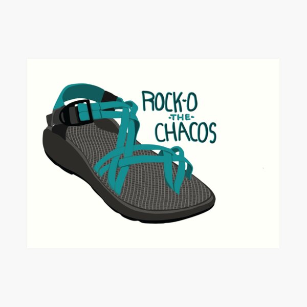 Rock-O The Chacos Art Print