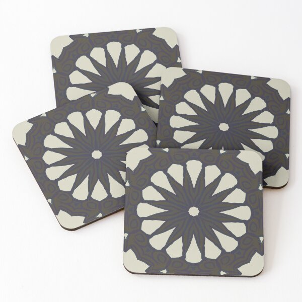 Item preview, Circular spell book like decorations repeating into a pattern designed and sold by Shape-And-Color.