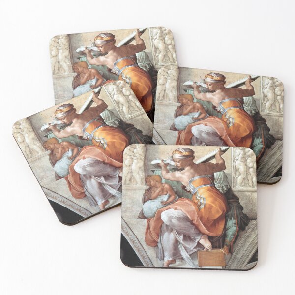 Item preview, The Libyan Sibyl by Michelangelo designed and sold by BritishFashion.