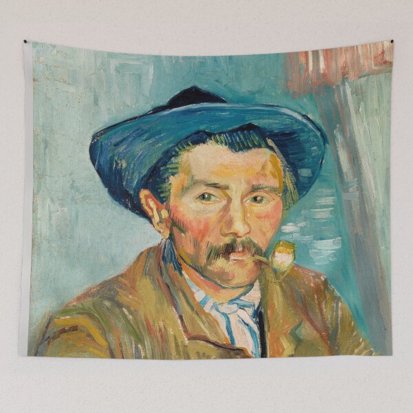 Item preview, The Smoker (Le Fumeur) (1888) by Vincent Van Gogh designed and sold by amrmab.