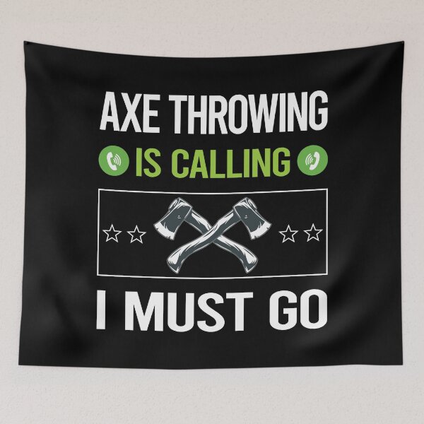 Item preview, It Is Calling Axe Throwing designed and sold by saraokcstreva.