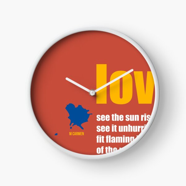 loveis love tablet Clock
