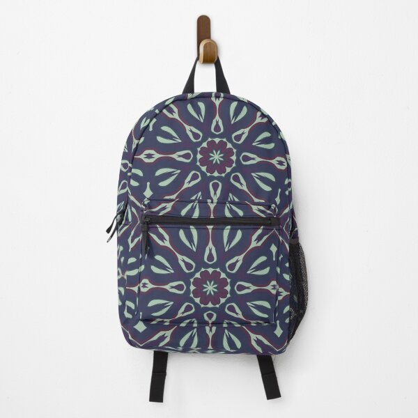 Item preview, Seamless pattern with interwoves abstract leaves designed and sold by Shape-And-Color.