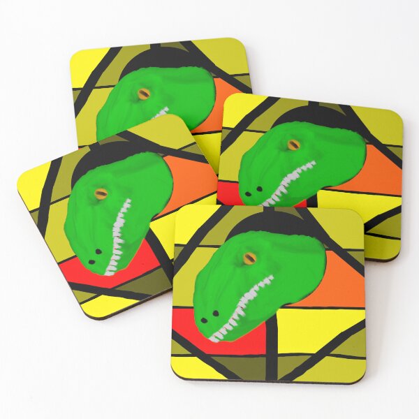Item preview, Mosaic Pattern With Predatory Dino Artwork21 D1 Production designed and sold by SelfUpgrade.