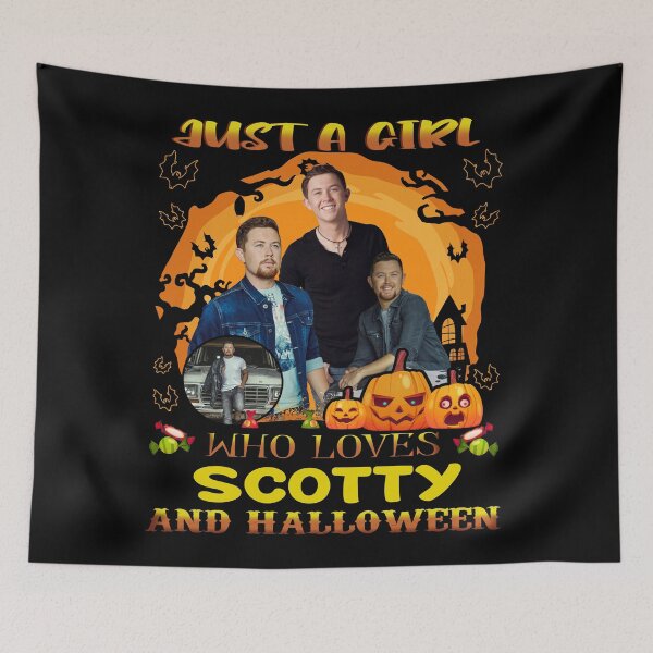Item preview, Just A Girl Who Loves Scotty And Halloween designed and sold by ToukaFujihisa.