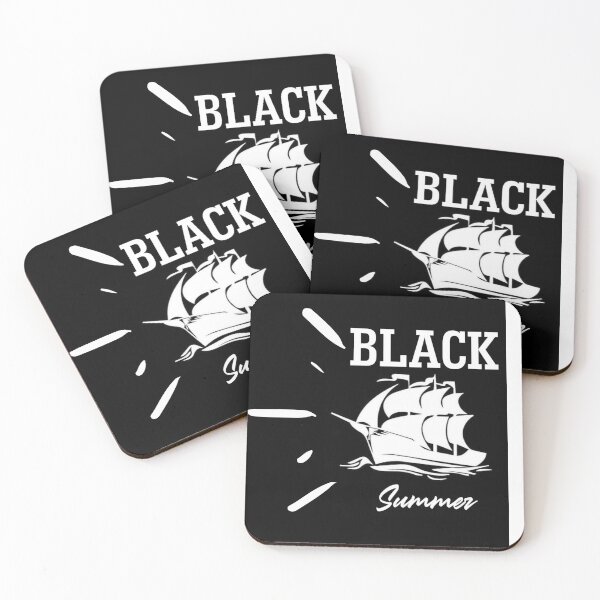 Item preview, Black Summer Fishing Boat Collection designed and sold by Yakisha Gates.
