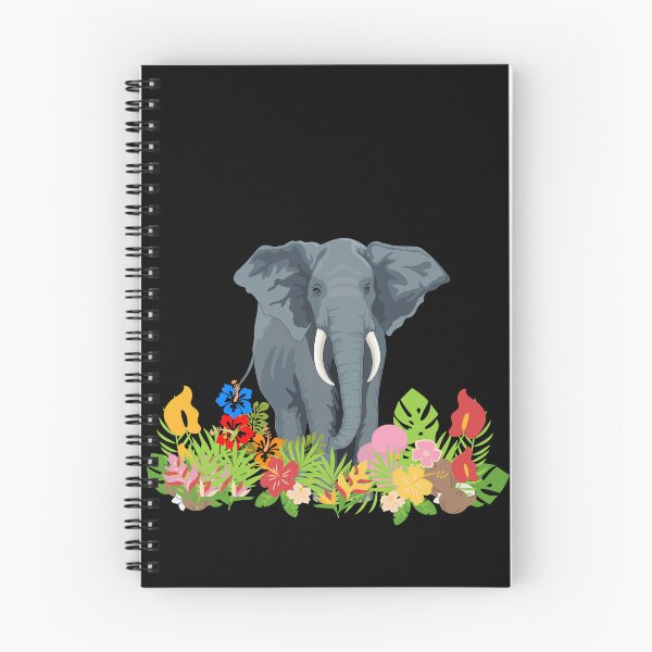 Item preview, Elephant in Flowers designed and sold by RiadMannan.