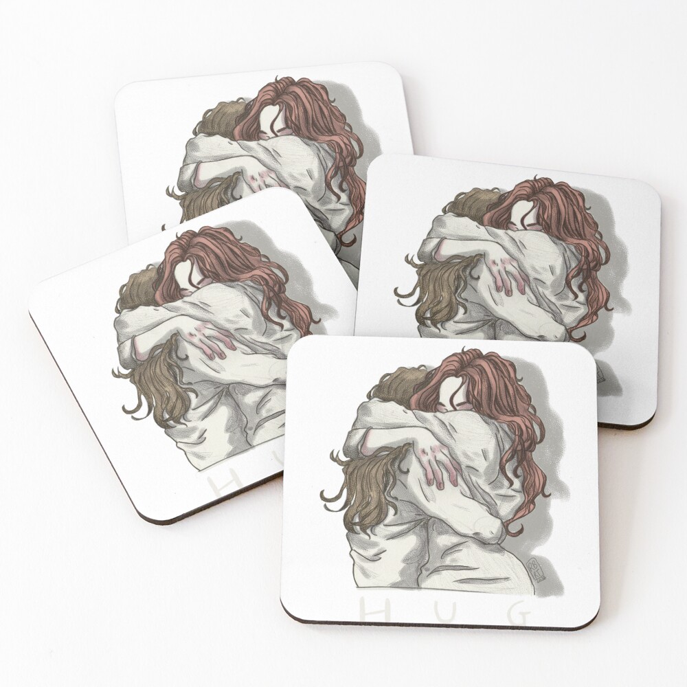 Item preview, Coasters (Set of 4) designed and sold by RBRTIllustrator.