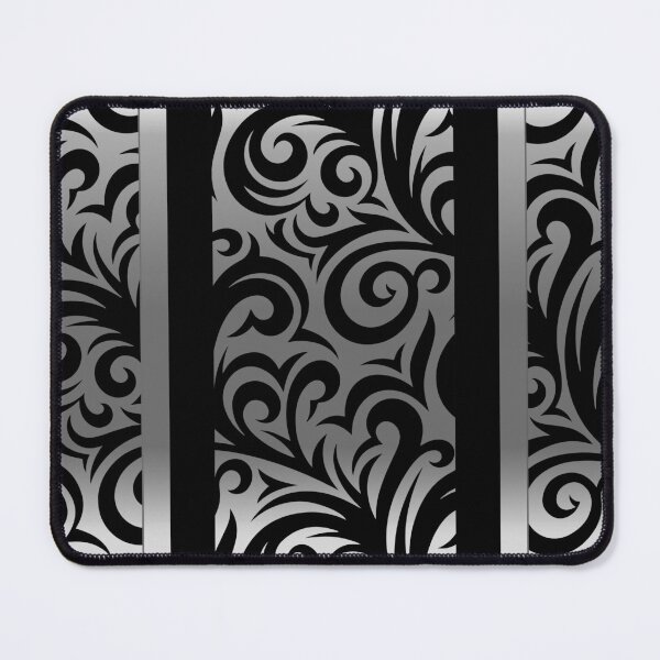 Item preview, Black and Silver Swirl Pattern designed and sold by DonnaSiggy.