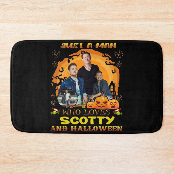 Item preview, Just A Man Who Loves Scotty And Halloween designed and sold by ToukaFujihisa.