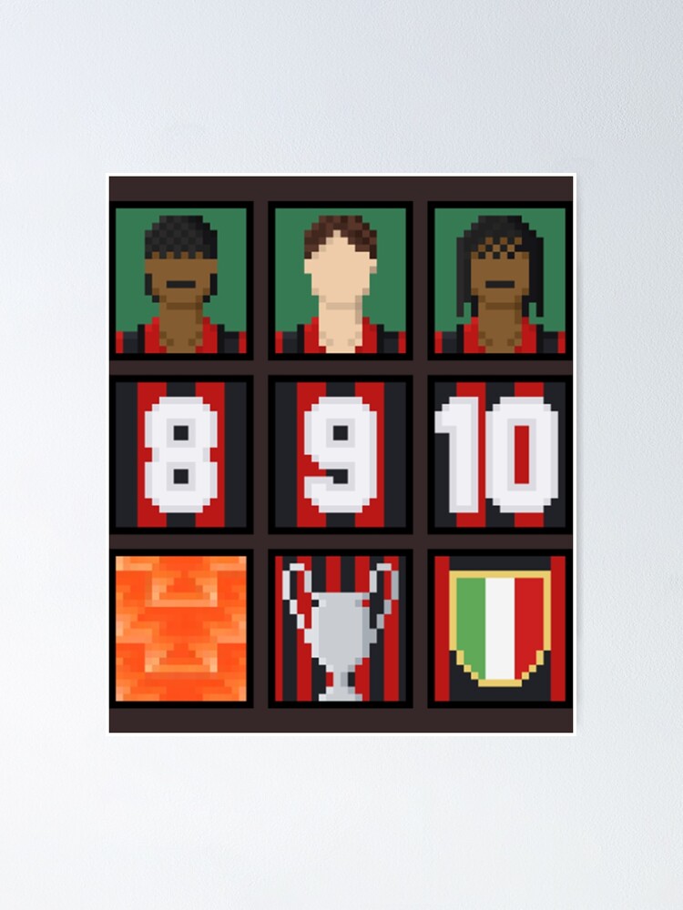 CLASSIC AC MILAN Poster by Pharaon33