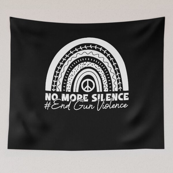 Item preview, No More silence End Gun Violence Awareness Day Wear Orange designed and sold by margeretelser.