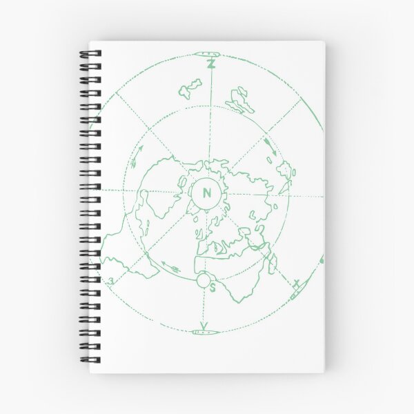Item preview, Azimuthal Equidistant Map Zetetic Astronomy Flat Earth Map,  designed and sold by Archpress.