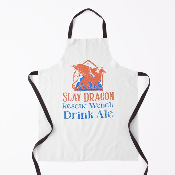 Item preview, Renfest Dragon Slayer Rescues Wench Then Drinks Ale designed and sold by MyJojoBean.