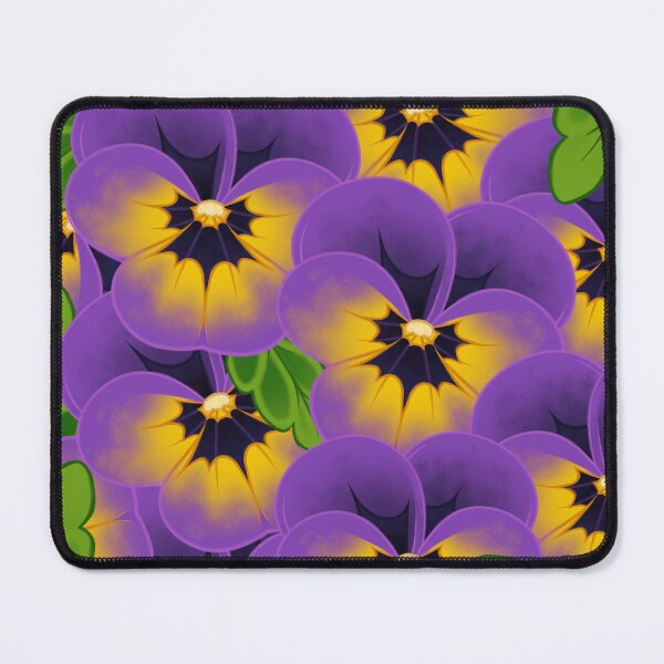 Item preview, Viola tricolor - Purple flower designed and sold by MinEkkoArt.