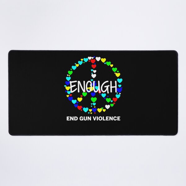 Item preview, Wear Orange Peace sign Enough End Gun Violence designed and sold by margeretelser.