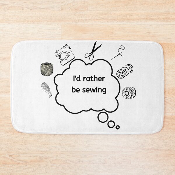 Item preview, I rather be sewing designed and sold by Oreo2020 Creations.