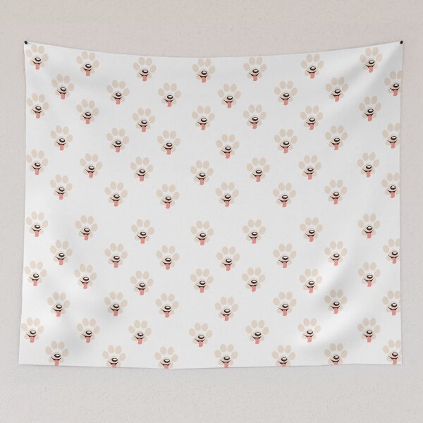 Item preview, Puppy Dog Paw Pattern Illustration designed and sold by DeliveryGeorge.