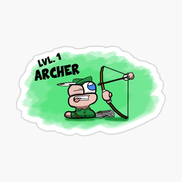 Level 1 Archer Sticker