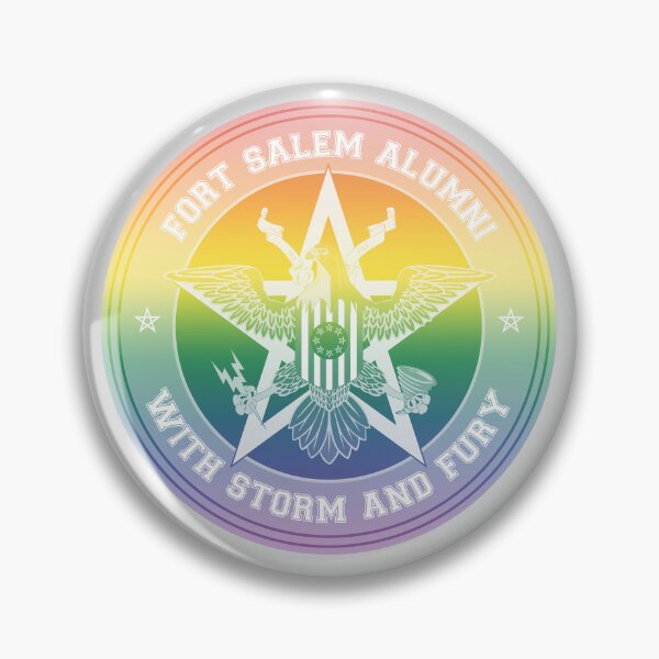 Item preview, Fort Salem Alumni - With Storm And Fury pride colors designed and sold by missninjacookie.