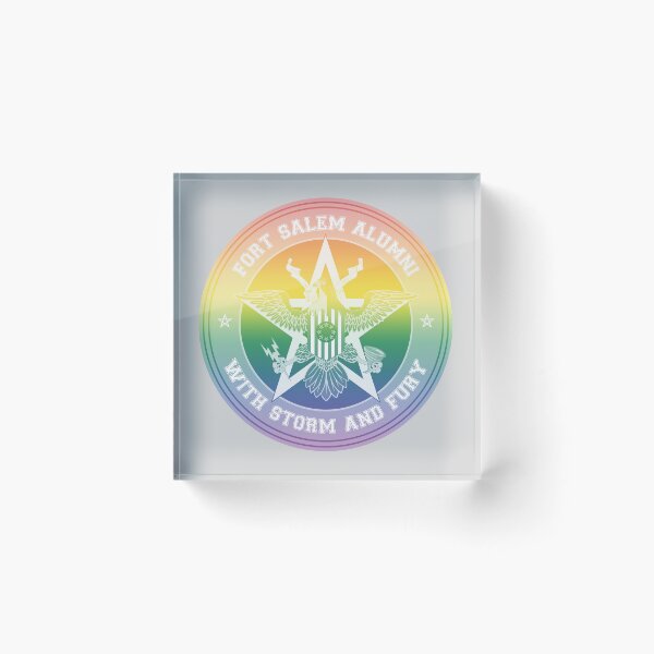 Item preview, Fort Salem Alumni - With Storm And Fury pride colors designed and sold by missninjacookie.