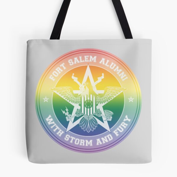 Item preview, Fort Salem Alumni - With Storm And Fury pride colors designed and sold by missninjacookie.