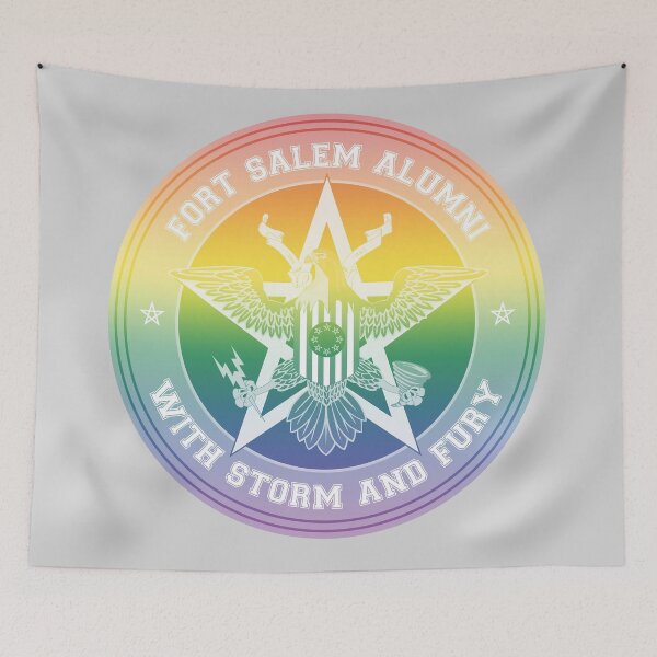 Item preview, Fort Salem Alumni - With Storm And Fury pride colors designed and sold by missninjacookie.
