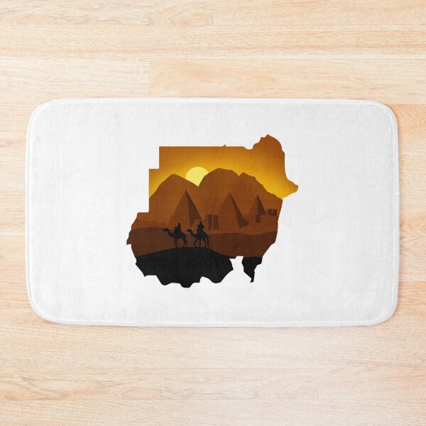 Item preview, Sudan, map and landscape designed and sold by landscapeworlds.