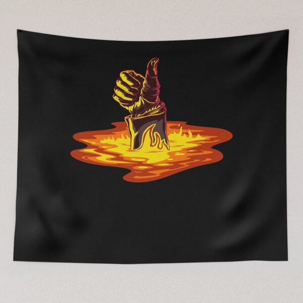 Item preview, Terminator's hand on fire  designed and sold by quickydfbv46.