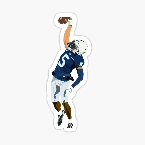 Jahan Dotson football Paper Poster Commanders 5 - Jahan Dotson - Sticker