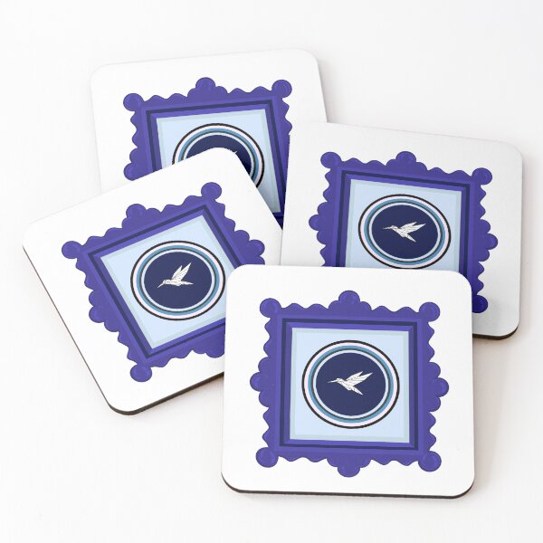 Item preview, Blue Hummingbird, ALL UNITED designed and sold by MarionOphelie.